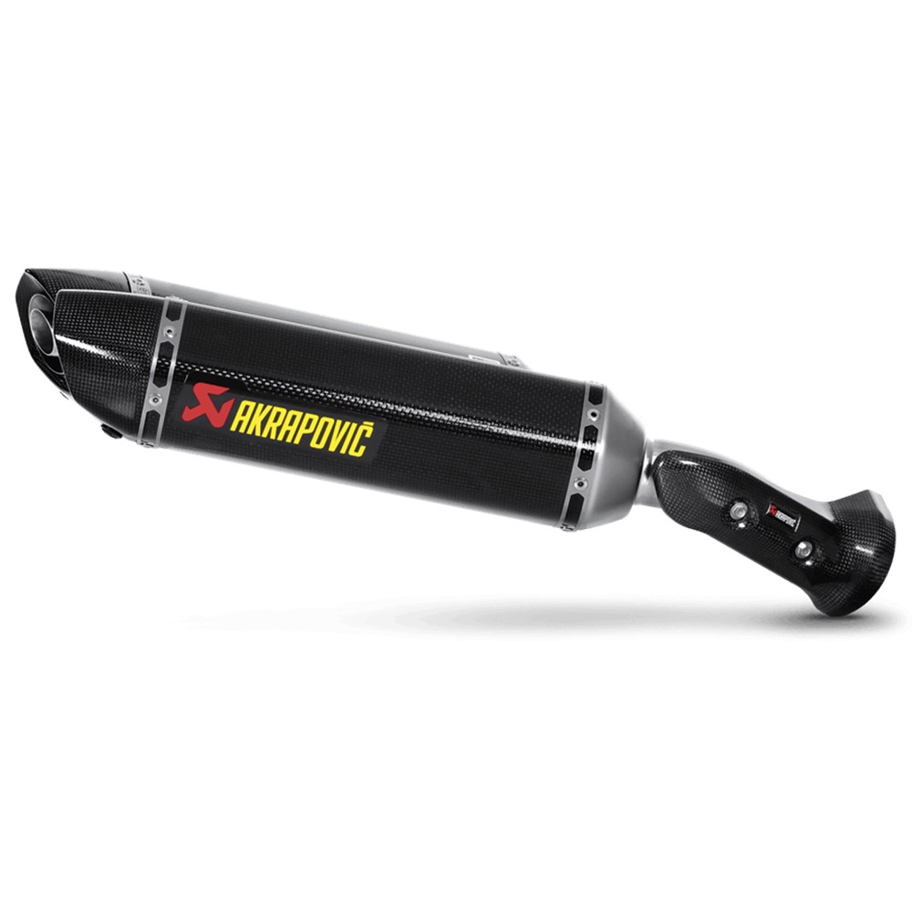 Akrapovic Racing Carbon Fiber Slip Muffler 09-14 Yamaha YZF-R1